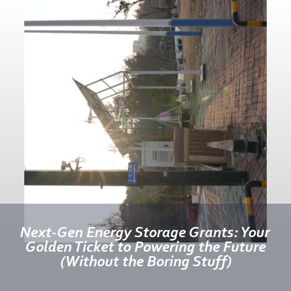 Next-Gen Energy Storage Grants: Your Golden Ticket to Powering the Future (Without the Boring Stuff)